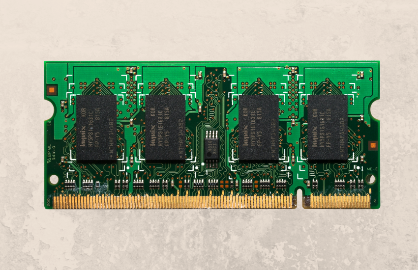 Green memory chip from SK Hynix